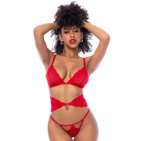 Ensemble 3 pièces rouge  MAL8904RD Ensemble 3 pièces rouge  MAL8904RD