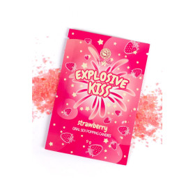 Bonbons pétillants à la fraise spécial sexe oral - SP3702 Bonbons pétillants à la fraise spécial sexe oral - SP3702