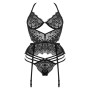 Lace Temptation ensemble - noir