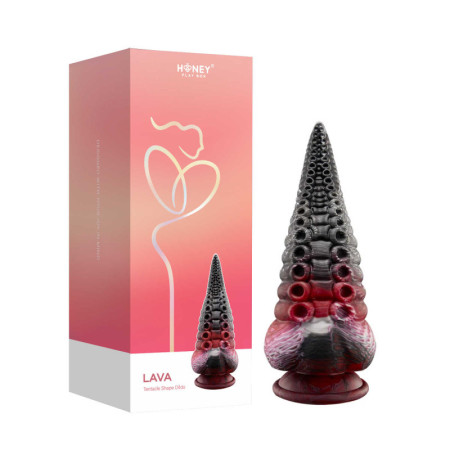 Lava Gode ​​géant en forme de tentacule fantastique