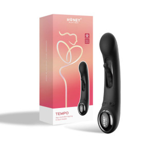 Tempo vibromasseur G-spot avec capteurs de pression et application Noir Tempo vibromasseur G-spot avec capteurs de pression et application Noir
