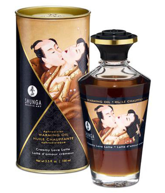 Huile chauffante latté d'amour comestible 100ml - CC812010