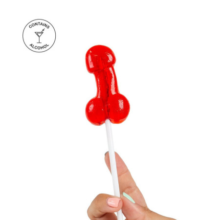 SUCETTE PÉNIS DAIQUIRI FRAISE AVEC ALCOOL 