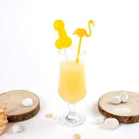 SUCETTE PÉNIS PIÑA COLADA AVEC ALCOOL 