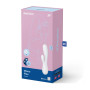 Vibromasseur connecté Satisfyer Mono Flex - Blanc
