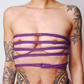 Corde en chanvre Premium Violette Corde en chanvre Premium Violette