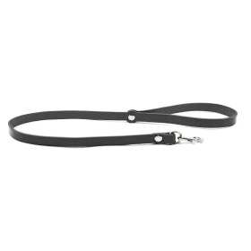 Laisse longue cuir Noir Laisse longue cuir Noir