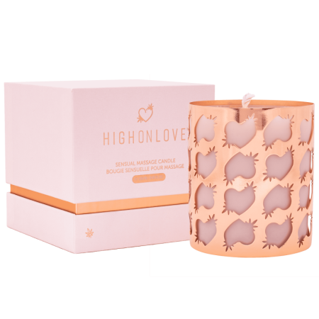 Bougie de massage à l'huile de graines de Chanvre - 250 ml