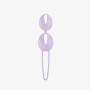 Smartballs duo - Boules de Geisha - Blanc et lilas