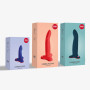 Limba Flex M - Dildo pliable - Flashy corail