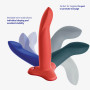 Limba Flex M - Dildo pliable - Flashy corail