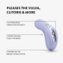 Laya III - Vibromasseur clitoridien - Soft violet