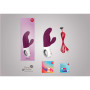 Miss Bi - Vibromasseur rabbit puissant - Violet