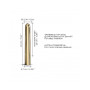 Vibromasseur Dorcel Golden Boy 2.0 19 cm - Or