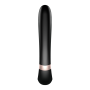 Stimulateur clitoridien et Vibromasseur point G Satisfyer Heat Wave Connect App - Noir