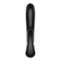 Stimulateur clitoridien et Vibromasseur point G Satisfyer Heat Wave Connect App - Noir