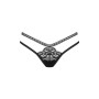 Blomentis string - Noir