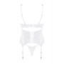 Corset et string blanc Amor Blanco