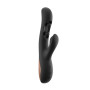 Gem vibromasseur rabbit avec capteurs de pression et application Noir