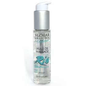 Huile de massage professionnelle RIO 100% naturelle 50 ml - SEZ098 Huile de massage professionnelle RIO 100% naturelle 50 ml - SEZ098