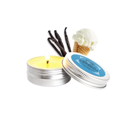 Mini Bougie de massage glace vanille 30ml - SEZ070