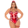 Costume sexy infirmière grande taille 3 pièces - MAL60041XASHW