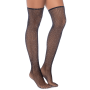 Bas résille noire avec strass - MAL1124BKRH