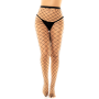 Collant large maille noire - MAL1106BLK