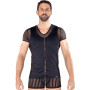 T-shirt noir Biker - LM2201-81BLK