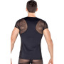 T-shirt noir Biker - LM2201-81BLK