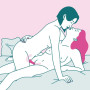 Share Lite - Gode à double extrémité - Rose