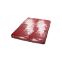 Drap de lit en vinyle rouge 200 x 230 cm - R250422