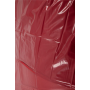 Drap de lit en vinyle rouge 200 x 230 cm - R250422