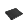 Drap de lit en vinyle noir 200 x 230 cm  - R250465