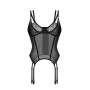 Arrowel corset et string - Noir