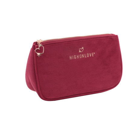 Pochette en velours High On Love