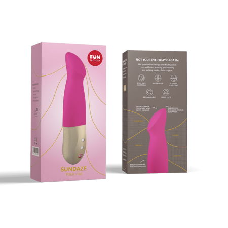 Sundaze - Vibromasseur va et vient - Rose