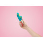 Amorino - Vibromasseur Rabbit silencieux - Rose et jaune fluo