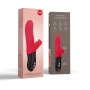 Bi Stronic Fusion - Vibromasseur Rabbit va et vient - Rouge