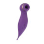 Oiseau du Paradis - Vibromasseur 2 en 1 avec succion et stimulateur violet - CR-820PUR