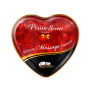 Mini bougie de massage noix de coco boîte coeur 35ml - CC826065