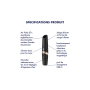 Stimulateur clitoridien de voyage Perfect Kiss Satisfyer - CC597872