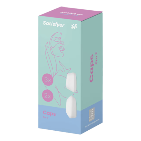 Capuchons interchangeables x5 pour Satisfyer Pro2 - CC597868