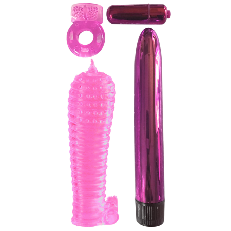 Coffret 4 sextoys rose Classix - R545112