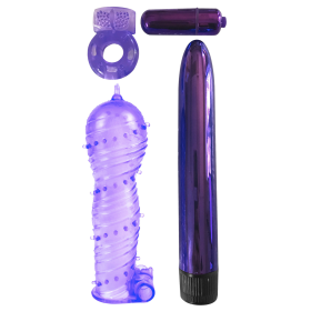 Coffret 4 sextoys violet Classix - R545104 Coffret 4 sextoys violet Classix - R545104