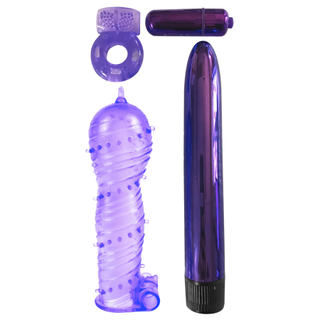 Coffret 4 sextoys violet Classix - R545104