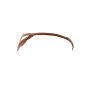 String taupe en dentelle avec bijou cœur doré - PA02MBRW