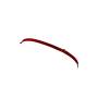 String rouge avec bijou perle  strass dorés - PA06MRED