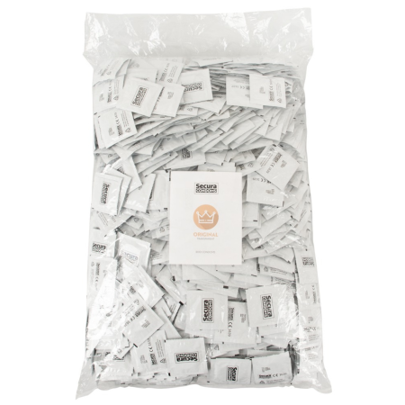 Lot de 1000 préservatifs latex lubrifiés 53 mm - R416487