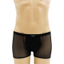 Boxer noir semi opaque - LM2502-67BLK